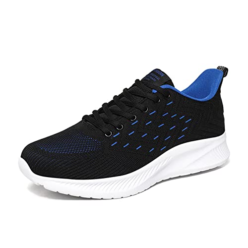 Cmadolrs Men's Non-Slip Breathable Casual Shoes Light Walking Shoes Men's lace-up Walking Shoes