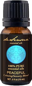 Peaceful Oil - Calming/Serenity Blend, 100% Pure Essential Oils - Tangerine, Ylang Ylang, Bergamot, Orange, Blue Tansy, Lemon, and Patchouli 15 mL