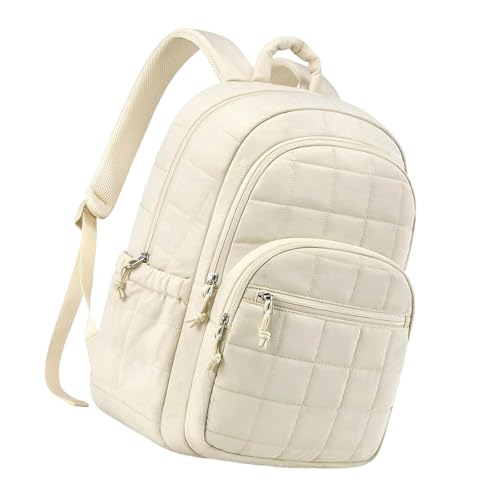 Sac à dos de travail matelassé au design élégant et résistant à l'eau - 5