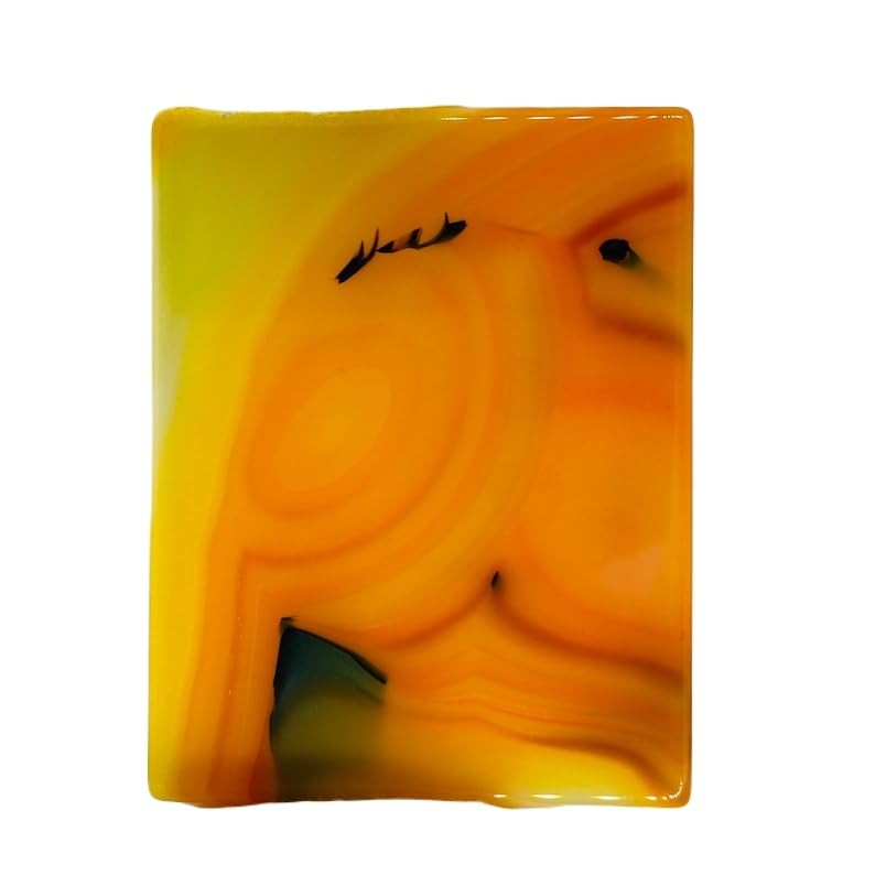 Cabochon en agate orange véritable pour réparer ou créer un bijou personnalisé