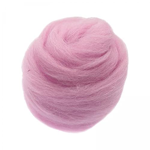 CALANDIS™ 2xHandmade 10g Wool Roving Fibre for Needle Felting Materials Pink 3 | Roving Wool & Fibers | Spinning & Felting | Needlecrafts & Yarn-picture-15