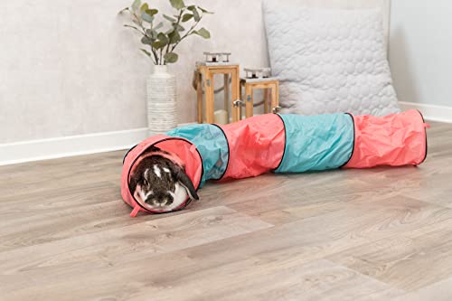 Trixie 6277 Spieltunnel für Kaninchen, ø 18 × 130 cm