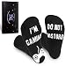 Do Not Disturb I'm Gaming Socks, Novelty Cotton Socks Funny Gifts for Youth Boys Girls Kids Mens Womens Gamer Lovers Valentine's Day Gifts