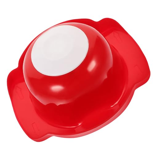 TIKODIDA Protector de Mano Rojo para Cortadora de Verduras Soporte Práctico para Rebanar Frutas y Patatas, Utensilio de Cocina Seguro