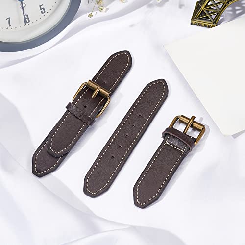 FINGERINSPIRE 6 Sets Black PU Leather Toggle Fasteners Snap On Buckle Sport Jacket Metal Clasp Leather Clasp - Image 4
