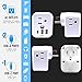 Cruise Approved Power Strip Non Surge Protector for Cruise Ship Multi Plug, 6 Outlets, 2 USB-A, 1 USB-C, & 3 AC Outlet for Carnival, Celebrity, Princess, Norwegian & Major Lines in 2026 & 2027
