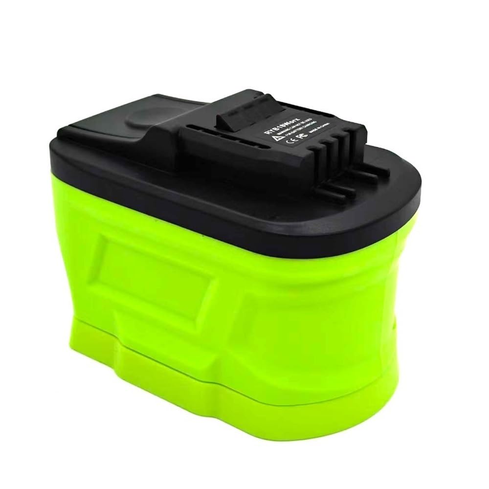 Adaptateur de Batterie RYB18WORX, convertisseur Compatible avec Les Batteries au Lithium RYOBI 18V, Compatible avec Les Outils électriques à Batterie Worx à 4 Broches