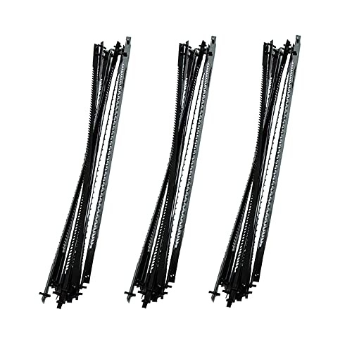 FOXBC 3-Inch Hobby Scroll Saw Blades Pin End 15 TPI, 18 TPI, 24 TPI, (36 Pack) fit for Sears Craftsman, Vintage Dremel Moto Shop Saws, Delta, Emco Lux Saw 15" Hobby by FOXBC - Used condition - US$11.40