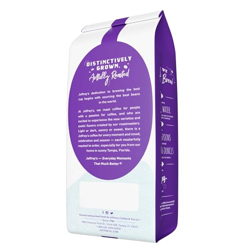 Joffrey's Coffee - Holiday Blend, Artisan Medium Roast, 100% Specialty Grade Arabica Coffee Beans From Indonesia & Ethiopia, Gluten-Free, Kosher, No Sugar (Ground, 16 oz)