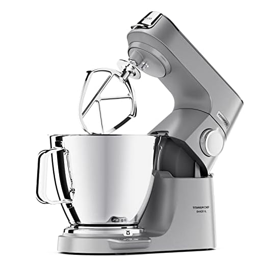 Kenwood Titanium Chef Baker XL, Stand Mixer with Kneading Hook