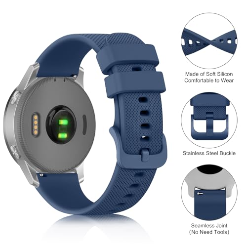 Correa de silicona 18mm para smartwatch Garmin miniatura 2