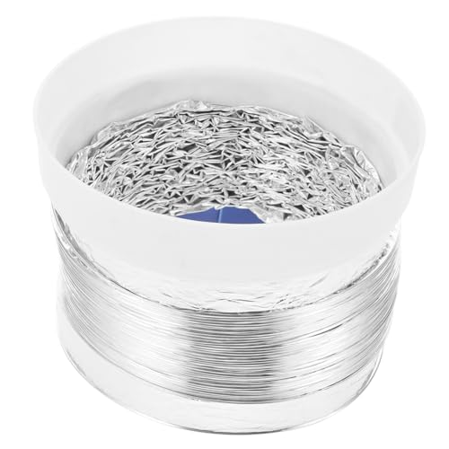 HOMSFOU Tubo De Escape Conducto Flexible De Aluminio Manguera De Ventilación Para Campana Extractora Manguera De Ventilación Hogar Uso Cocina