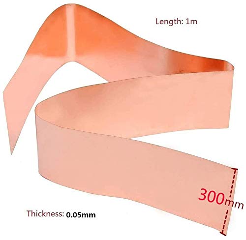 Ruban Adhésif En Feuille De Cuivre Pur Goobetter - épaisseur 0.01mm à 1mm - Neuf