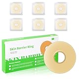 Ostomie Barrierringe 2mm 6 Stück Ostomie Auslaufsicherer Ringstreifen für Ostomy Beutel Selbstklebende Stoma Supplies Kompatibel Mit Allen Beuteltypen Und Marken