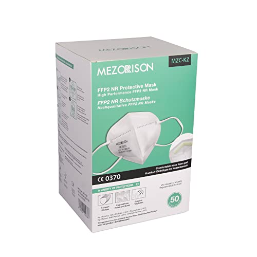Preisvergleich Produktbild Mezorrison 50x Stück FFP2 Maske, 50er Box, einzeln verpackt
