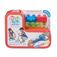 Goliath Jelly Blox Creative Kit | Includes 20 Blocks | Toddler & Preschool Building Blocks Kids Can Squeeze, Stretch, Squish | Safety Tested & Ouch-Free | Tactile, Sensory Play Toy for Ages 2+
