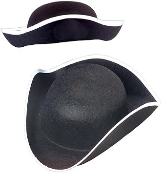 Amazon.com: US Toy Felt Tricorn Hat 