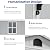 Greesum 4x8FT Plastic Storage Shed with Floor, Resin Outdoor Storaged Sheds with Lockable Door, All Weather Tool Shed with Window and Vent, Easy Assembly for Garden, Patio, Backyard, Light Gray