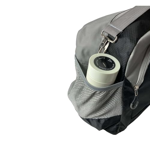 Sacola Bolsa de Viagem, Bolsa de passeio, Bolsa Academia Zimbros Poliéster Santino - SAS23U Cor: Pre