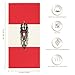 IRUOYA Austrian Coat of Arms Eagle Flag Hand Towels Washcloths Coral Fleece Towel Soft Absorbent Towel Decor for Travel Gym 28.7''X13.8''