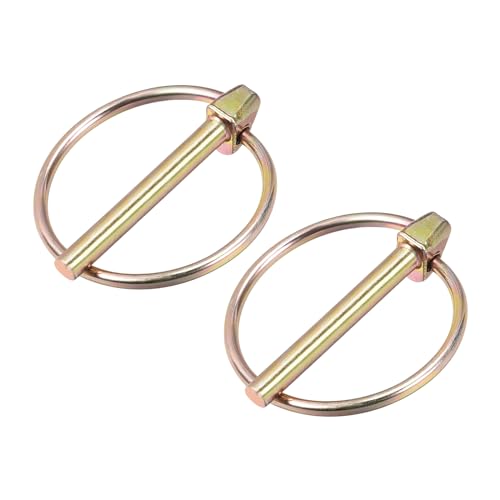 Uxcell A23110900UX0047 2Pcs 3/16 Inch X 1-1/8 Inch Linch Pin cover