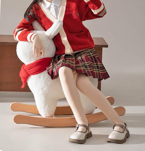 LUCKELF Toddler Girls Fleece Lined Tights Ultra Soft Thick Warm Tights for Cold Winter4