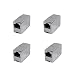 Produktbild BIGtec 4 Stück RJ45 Ethernet LAN Kabel Kupplung Adapter Verbinder Netzwerk Modular Netzwerkkoppler für Patchkabel Netzwerkkabel Ethernetlan Ethernetkabel verlängern Verlängerung