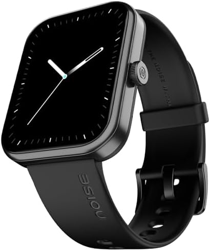 Noise ColorFit Pulse 3 with 1.96" Biggest Display Bluetooth Calling Smart Watch, Premium Build, Auto Sport Detection & 170+ Watch Faces Smartwatch for Men & Women - Midnight Black