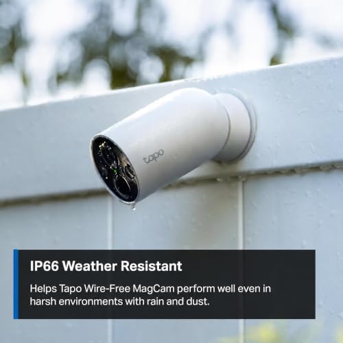 Tapo MagCam 2K+ Security Camera Wireless Outdoor, Battery Powered, C425 - image 9
