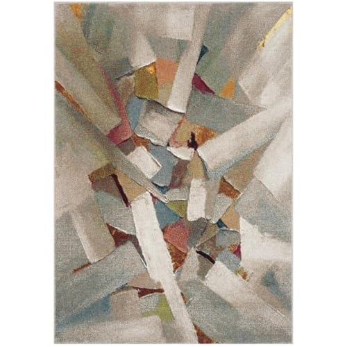 Safavieh Porcello Abstract Grey & Multi