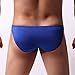 Men's Underwear Boxer Brief Ice Silk Sexy Stretch Seamless Soft Bulge Comfortable Casual Fashion Loose Stretchy Elastic Ultra Thin Quick Dry Elastic Blue