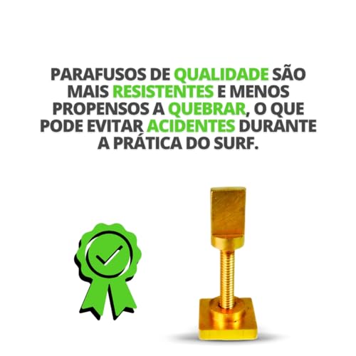 Parafuso Anticorrosivo Quilhão Prancha Surf Central