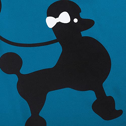 ZEZCLO - Vestito da donna vintage con grafica