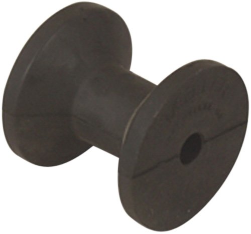 Tie Down 86402 Boat Trailer Bow Roller – 3 Inch Black PVC Roller | 1/2” Shaft | Bow Stop Replacement for Trailer Alignment & Boat Hull Protection | Durable Upgrade for Summer Boating