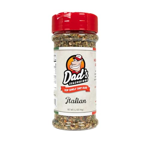 Dad’s Seasonings Italian Rub & Seasoning, All-in-One Herb Seasoning with