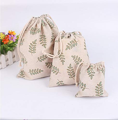 Gespout borsa con cordoncini in cotone per