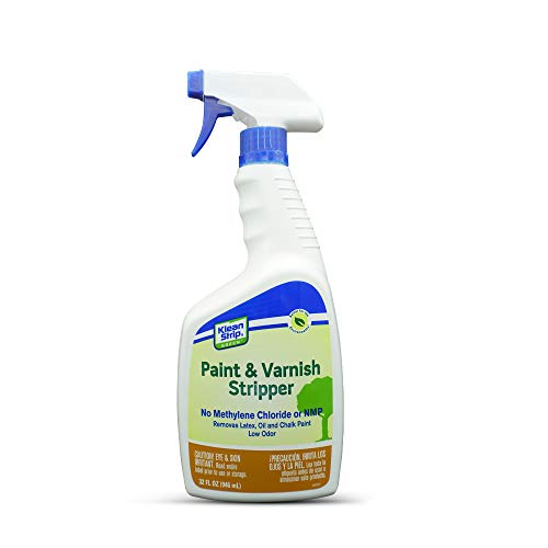 Klean Strip Green Paint & Varnish Stripper- Strips Layers of Latex Paints, Oil Based Paint, Lacquer, Wax & Stain from Wood, Metal & Masonry Surfaces- 32oz with Centaurus AZ Chemical Resistant Gloves - Thumbnail 7