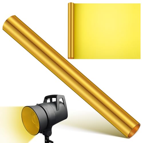 Filtro de luz amarilla para focos de escenario y decoración SHINEOFI PET