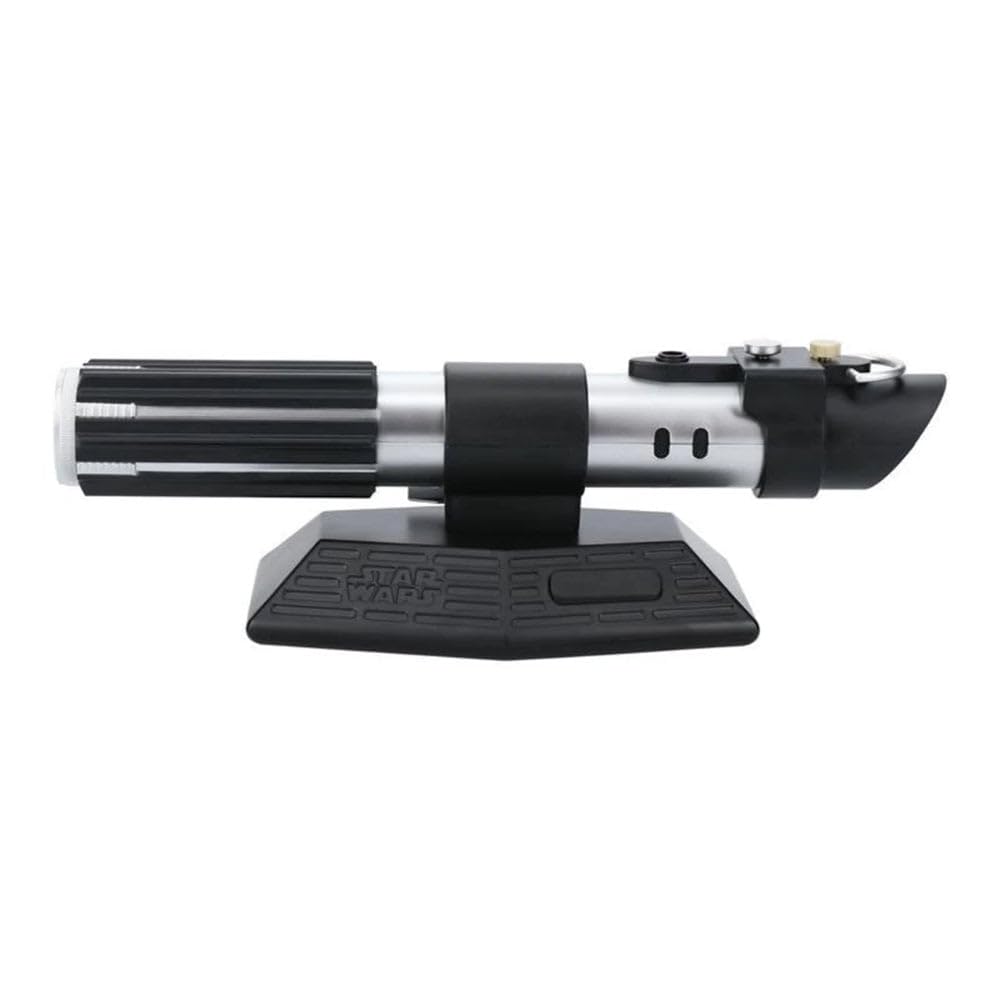 Luce da Parete Lightsaber Star Wars Uplighter Ufficiale, Luce Rossa, Decorazione Collezionabile Sith & Jedi, Regalo per Fan di Lucasfilm, Alimentata a Batterie