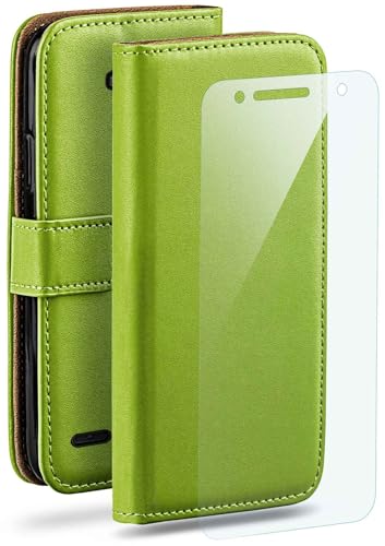 Kit de protection moex au quotidien etui vert et film ecran pour LG X Power 2