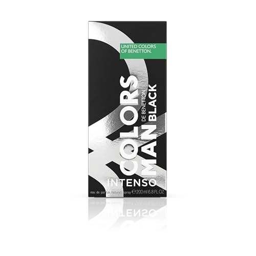 Image of United Colors of Benetton Colors Man Black Intenso Eau de Parfum - 200ml