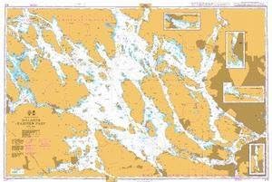 UKHO BA Chart 810: Sweden â€“ East Coast, Mälaren, Eastern Part