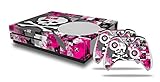 WraptorSkinz Decal Skin Wrap Set works with 2016 and newer XBOX One S Console and 2 Controllers Girly Pink Bow Skull