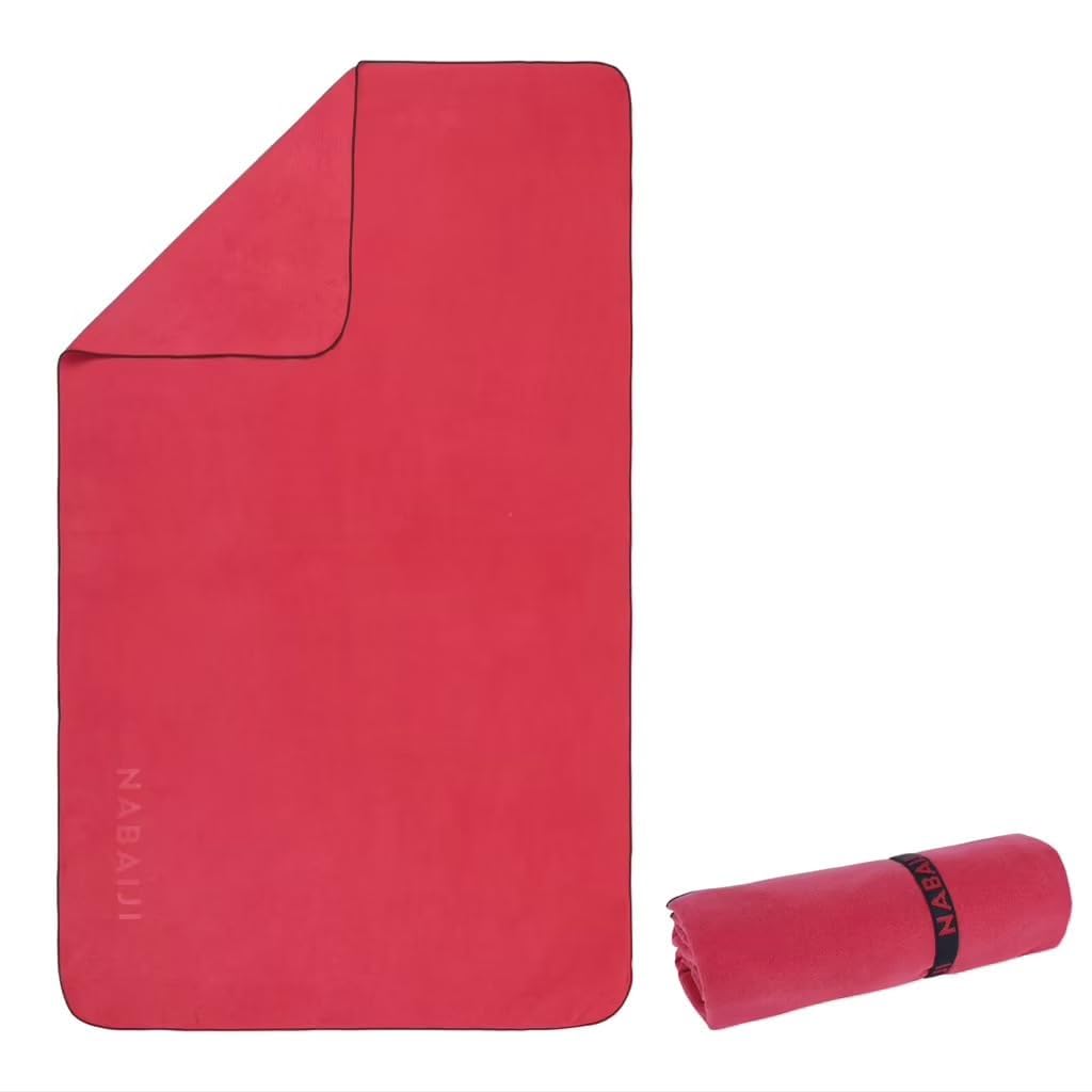 Microfiber Towel Size L 80 X 130 cm - Burgundy