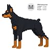 JEKCA Doberman Pinscher 01C-M01 | Dog Plastic Building Blocks | Age 14+