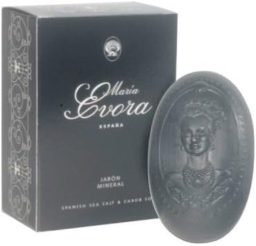 Maria Evora Espana Single Black Cameo Large 6.3 Oz. Soap Bar from Spain