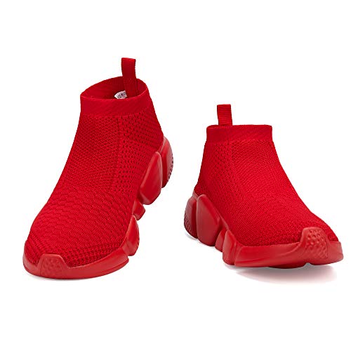 Image of Casbeam Men's Running Knit Comfortable Lightweight Breathable Casual Sports Shoes Fashion Sneakers Slip-On Walking Shoes