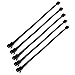 Lost ocean 12" 4 Pin PWM Connector Case Fan Extension Power Cable for Computer 5-Pack