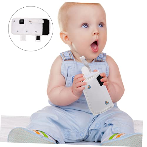 Healeved 1 Conjunto De Tampa De Mamadeira Para Bebês Garrafa De Água De Bebê USB Aquecedor De Carro