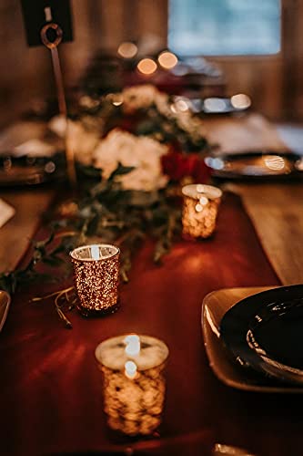 Volens Rose Gold Votive Candle Holders, Mercury Glass Tealight Candle Holder Set Of 72 … #TOP4